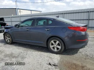 2015 Kia Optima LX with VIN KNAGM4A70F5636996, listed as a Copart auction lot 47571015 with 141,234 mi miles and Salvage Title. Bid and sale history available at carsss.com. Image 2.