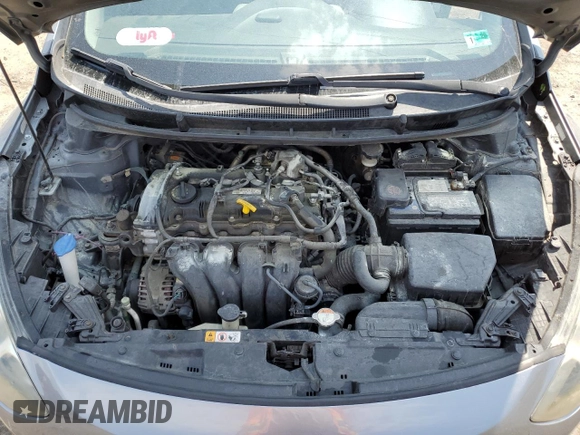 2016 Hyundai Elantra with VIN KMHD35LH1GU325584, listed as a Copart auction lot 55480185 with 180,173 mi miles and Salvage Title. Bid and sale history available at DreamBid. Image 11.