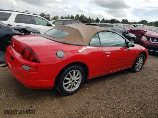 2001 Mitsubishi Eclipse GS with VIN 4A3AE45G51E048811, listed as a Copart auction lot 68711494 with 147,265 mi miles and Salvage Title. Bid and sale history available at carsss.com. Image 3.