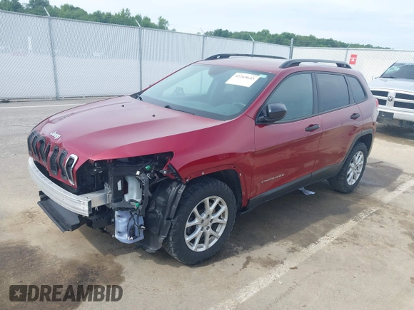 2016 Jeep Cherokee Sport with VIN 1C4PJMAB4GW182957, listed as a IAAI auction lot 42269645 with 123,873 mi miles and . Bid and sale history available at DreamBid. Image 18.