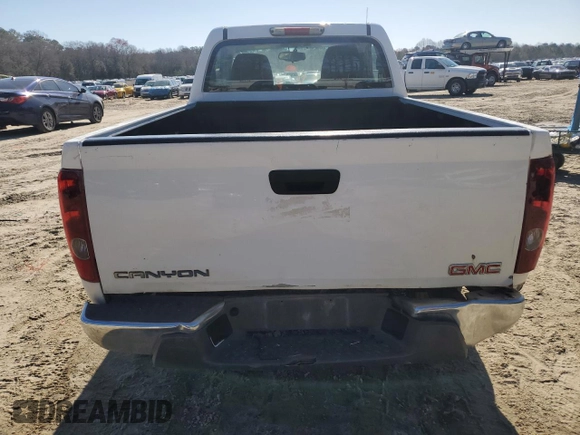 2012 GMC Canyon Work Truck with VIN 1GTC5LF96C8115889, listed as a Copart auction lot 48882985 with 410,845 mi miles and Salvage Title. Bid and sale history available at carsss.com. Image 6.