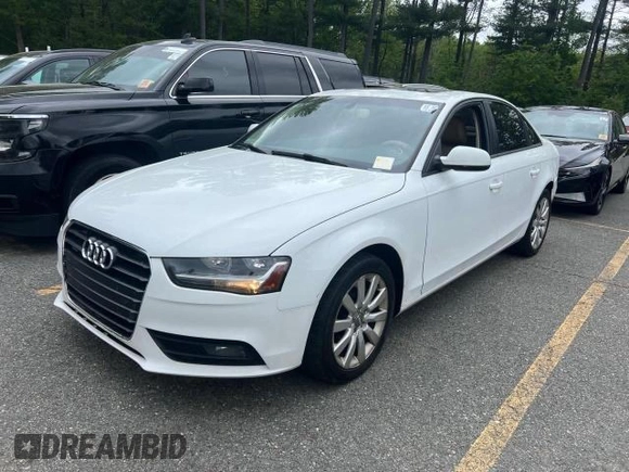 2013 Audi A4 Premium with VIN WAUBFAFL0DN036100, listed as a Copart auction lot 59187055 with 137,000 mi miles and Clean title. Bid and sale history available at DreamBid. Image 2.