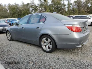 2007 BMW 5 Series 525i with VIN WBANE53527CW66780, listed as a Copart auction lot 88875305 with Not Provided miles and Salvage Title. Bid and sale history available at carsss.com. Image 2.