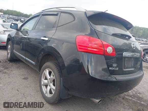 2011 Nissan Rogue SV with VIN JN8AS5MT3BW188632, listed as a IAAI auction lot 41934956 with 182,678 mi miles. Bid and sale history available at carsss.com. Image 3.