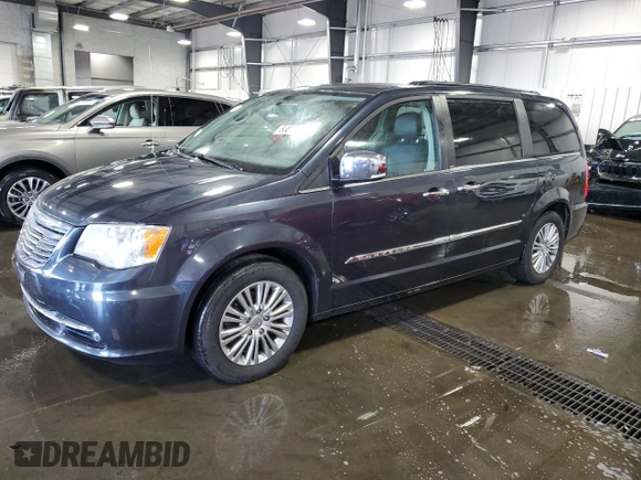 2013 Chrysler Town & Country Touring L with VIN 2C4RC1CG0DR785550, listed as a Copart auction lot 66027284 with 145,191 mi miles and Salvage Title. Bid and sale history available at DreamBid. Image 1.