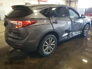 2019 Acura RDX Technology with VIN 5J8TC2H53KL013988, listed as a Copart auction lot 55577305 with 67,878 mi miles and Salvage title. Bid and sale history available at DreamBid. Image 3.