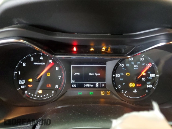 2022 Chevrolet TrailBlazer ACTIV with VIN KL79MVSL2NB063223, listed as a Copart auction lot 67947704 with 34,799 mi miles and Salvage Title. Bid and sale history available at DreamBid. Image 9.