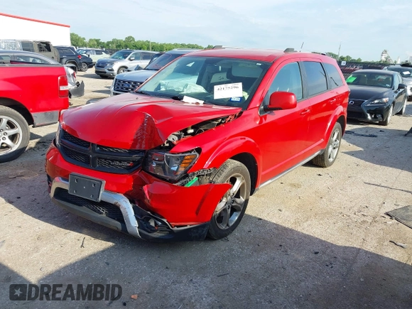 2017 Dodge Journey Crossroad Plus with VIN 3C4PDDGG6HT704487, listed as a IAAI auction lot 42175296 with 115,964 mi miles and . Bid and sale history available at DreamBid. Image 2.
