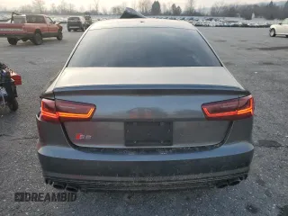 2016 Audi S6 Prestige with VIN WAUH2AFC9GN010797, listed as a Copart auction lot 86683494 with 114,534 mi miles and Salvage Title. Bid and sale history available at carsss.com. Image 6.