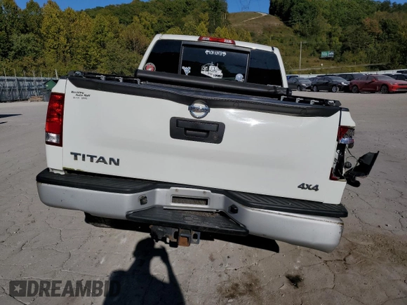 2015 Nissan Titan S with VIN 1N6AA0EJ2FN506182, listed as a Copart auction lot 75365324 with 67,921 mi miles and Salvage Title. Bid and sale history available at carsss.com. Image 6.
