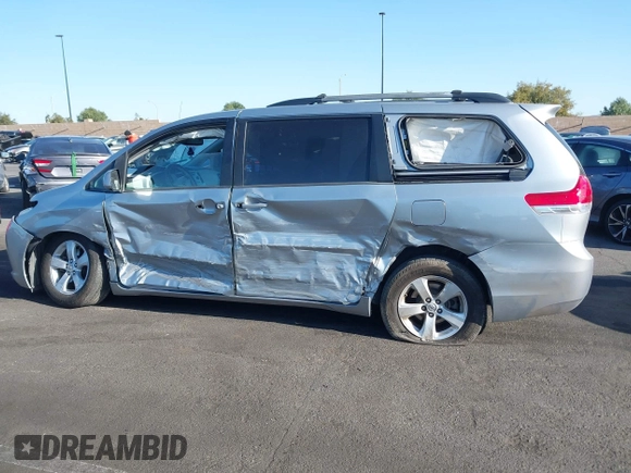 2014 Toyota Sienna LE AAS with VIN 5TDKK3DC7ES435109, listed as a IAAI auction lot 41963135 with 175,517 mi miles and . Bid and sale history available at DreamBid. Image 14.