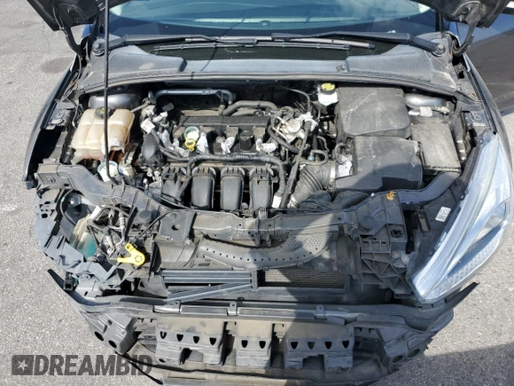 2017 Ford Focus SE with VIN 1FADP3F25HL300155, listed as a Copart auction lot 61685025 with 93,317 mi miles and Salvage title. Bid and sale history available at DreamBid. Image 11.