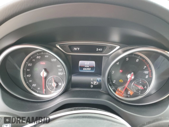 2018 Mercedes-Benz CLA 250 with VIN WDDSJ4EBXJN578088, listed as a Copart auction lot 46814364 with 66,355 mi miles and . Bid and sale history available at DreamBid. Image 9.