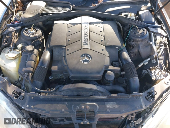2002 Mercedes-Benz S-Class 4.3L with VIN WDBNG70J72A237700, listed as a IAAI auction lot 41700169 with 153,977 mi miles. Bid and sale history available at carsss.com. Image 10.
