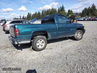 1996 Dodge Ram 1500 with VIN 1B7HC16Z3TJ199324, listed as a Copart auction lot 75459454 with 152,504 mi miles and Salvage Title. Bid and sale history available at carsss.com. Image 3.
