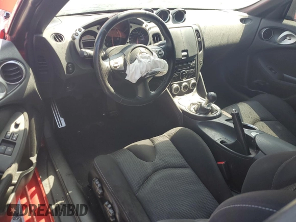 2009 Nissan 370Z Touring with VIN JN1AZ44EX9M402480, listed as a Copart auction lot 74838314 with 0 mi miles and Salvage Title. Bid and sale history available at carsss.com. Image 8.