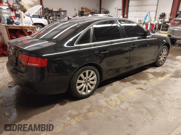 2011 Audi A4 2.0T Premium Plus with VIN WAUFFAFL6BN052400, listed as a IAAI auction lot 41633781 with 181,302 mi miles. Bid and sale history available at carsss.com. Image 4.