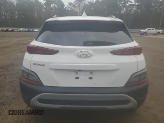 2023 Hyundai Kona SEL with VIN KM8K32ABXPU057865, listed as a Copart auction lot 44892455 with 25,657 mi miles and Salvage Title. Bid and sale history available at carsss.com. Image 6.