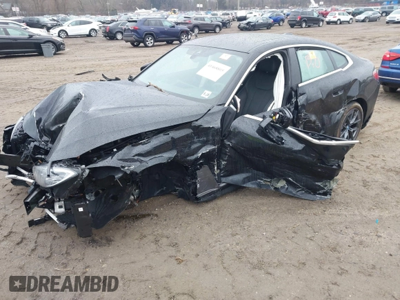 2023 BMW i4 eDrive35 z VIN WBY43AW03PFP82824, wystawiony jako IAAI lot #41468805 z przebiegiem 9 mil mil oraz . Historia ofert i sprzedaży dostępna na DreamBid. Obrazek 2.