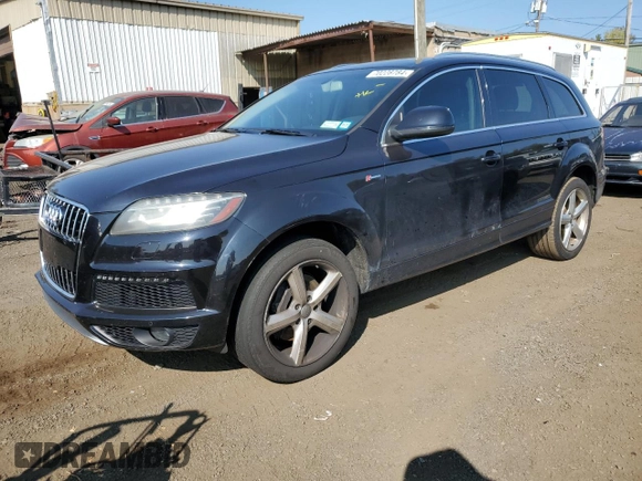 2013 Audi Q7 3.0T S line Prestige with VIN WA1DGAFE6DD010255, listed as a Copart auction lot 70228784 with 127,059 mi miles and Salvage Title. Bid and sale history available at carsss.com. Image 1.