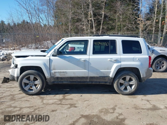 2016 Jeep Patriot High Altitude with VIN 1C4NJRFB9GD595997, listed as a IAAI auction lot 41741180 with 136,115 mi miles and . Bid and sale history available at DreamBid. Image 15.