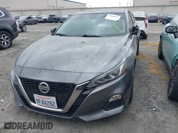 2022 Nissan Altima 2.5 SR with VIN 1N4BL4CV1NN412121, listed as a IAAI auction lot 42086036 with 36,706 mi miles. Bid and sale history available at carsss.com. Image 12.