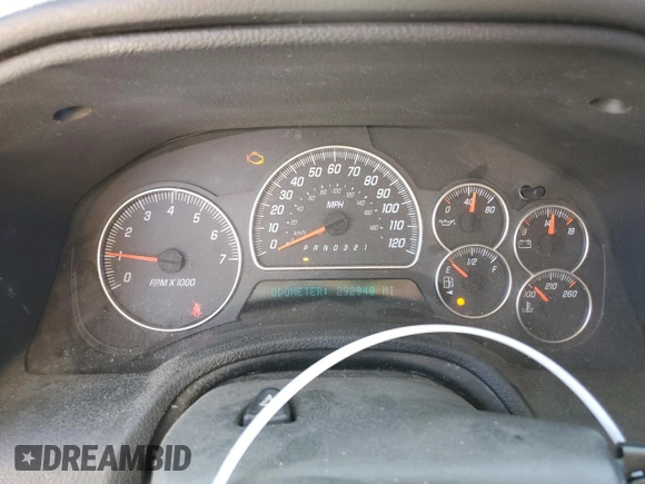 2006 GMC Envoy SLE z VIN 1GKDT13S262210046, wystawiony jako Copart lot #49335595 z przebiegiem 292 940 mil mil oraz Szkoda całkowita • Salvage title. Historia ofert i sprzedaży dostępna na DreamBid. Obrazek 9.