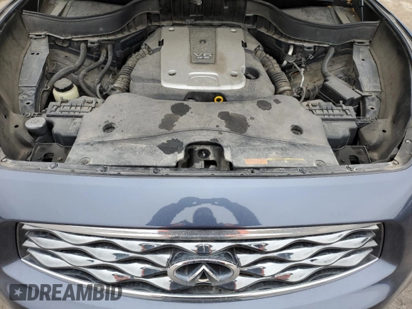 2011 Infiniti FX with VIN JN8AS1MW0BM730820, listed as a Copart auction lot 43178305 with 168,626 mi miles and Salvage Title. Bid and sale history available at DreamBid. Image 12.
