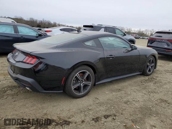 2024 Ford Mustang EcoBoost with VIN 1FA6P8TH8R5111195, listed as a Copart auction lot 52815325 with 4,856 mi miles and Clean Title. Bid and sale history available at carsss.com. Image 3.