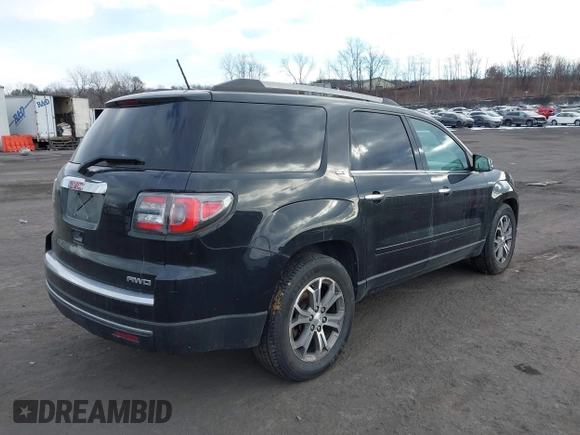 2014 GMC Acadia SLT with VIN 1GKKVSKD8EJ263798, listed as a IAAI auction lot 41333061 with 145,637 mi miles. Bid and sale history available at carsss.com. Image 4.