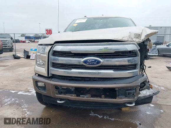 2017 Ford F-150 XL with VIN 1FTEW1EF8HKD80633, listed as a IAAI auction lot 41603566 with 122,028 mi miles. Bid and sale history available at carsss.com. Image 13.
