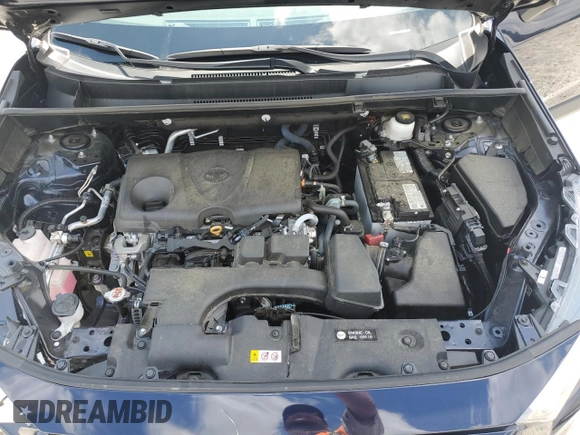 2022 Toyota RAV4 XLE Premium with VIN 2T3C1RFV5NW225650, listed as a Copart auction lot 61301165 with 36,969 mi miles and Salvage title. Bid and sale history available at DreamBid. Image 12.