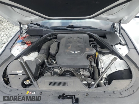2018 Genesis G80 3.8L with VIN KMHGN4JE4JU238537, listed as a Copart auction lot 73044464 with 45,239 mi miles and Salvage Title. Bid and sale history available at carsss.com. Image 11.