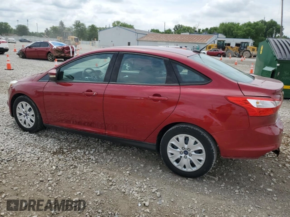 2013 Ford Focus SE with VIN 1FADP3F29DL195078, listed as a Copart auction lot 60838605 with 95,643 mi miles and Salvage title. Bid and sale history available at DreamBid. Image 2.