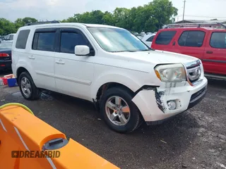 2011 Honda Pilot EX-L with VIN 5FNYF3H7XBB033953, listed as a IAAI auction lot 42806591 with 313,876 mi miles and . Bid and sale history available at DreamBid. Image 1.