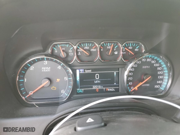 2020 Chevrolet Tahoe Commercial with VIN 1GNSKDEC5LR121594, listed as a Copart auction lot 82779484 with 32,019 mi miles and Salvage Title. Bid and sale history available at carsss.com. Image 9.