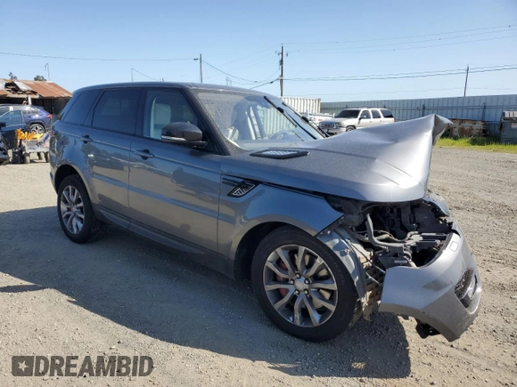 2016 Land Rover Range Rover Sport Dynamic with VIN SALWR2EF0GA581747, listed as a Copart auction lot 52341275 with Not Provided miles and Salvage Title. Bid and sale history available at DreamBid. Image 4.