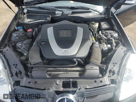 2006 Mercedes-Benz SLK-Class 3.0L with VIN WDBWK54F06F121731, listed as a Copart auction lot 48557885 with 99,383 mi miles and Salvage Title. Bid and sale history available at carsss.com. Image 11.