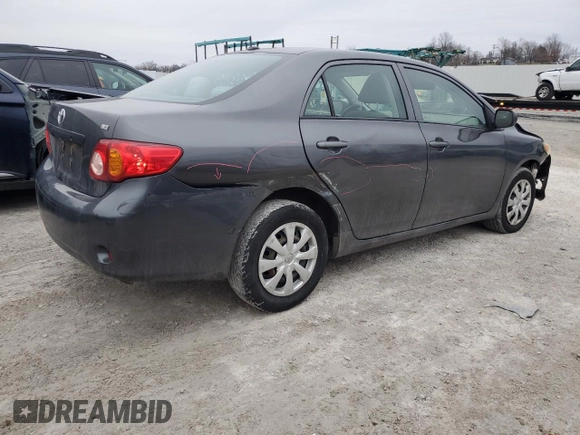 2010 Toyota Corolla with VIN 2T1BU4EEXAC528693, listed as a Copart auction lot 42368305 with 170,529 mi miles and Salvage Title. Bid and sale history available at DreamBid. Image 3.