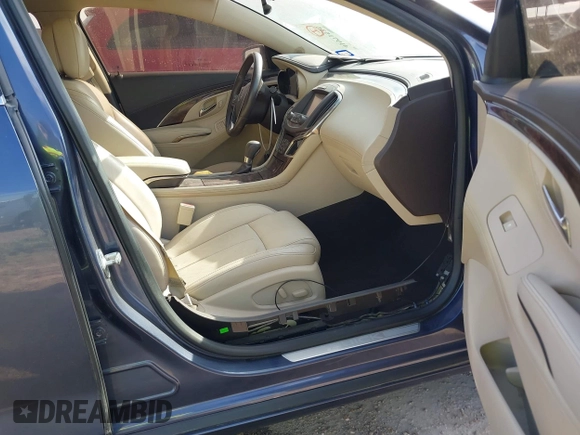 2014 Buick LaCrosse Premium I with VIN 1G4GD5G32EF140549, listed as a IAAI auction lot 41971535 with 1 mi miles. Bid and sale history available at carsss.com. Image 5.