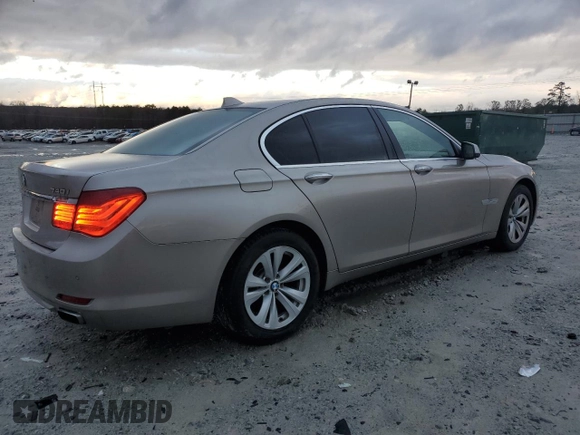 2012 BMW 7 Series 740i with VIN WBAKA4C56CDS99041, listed as a Copart auction lot 41436735 with 170,059 mi miles and Clean title. Bid and sale history available at DreamBid. Image 3.