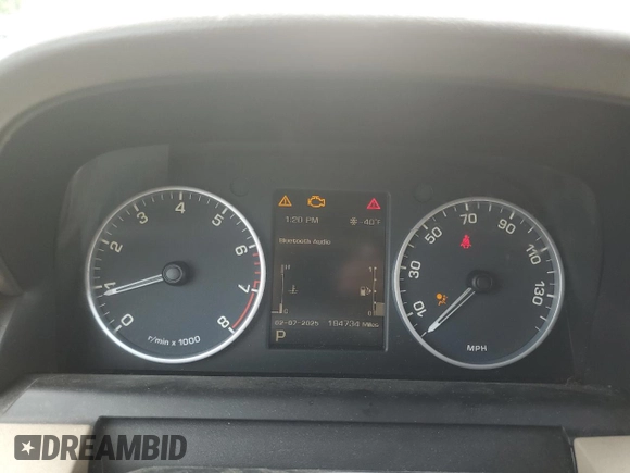 2012 Land Rover LR4 HSE with VIN SALAG2D45CA600495, listed as a Copart auction lot 63083065 with 184,734 mi miles and Clean title. Bid and sale history available at DreamBid. Image 9.