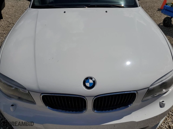 2013 BMW 1 Series 128i with VIN WBAUL7C56DVU09165, listed as a Copart auction lot 74231084 with 0 mi miles and Salvage Title. Bid and sale history available at carsss.com. Image 11.