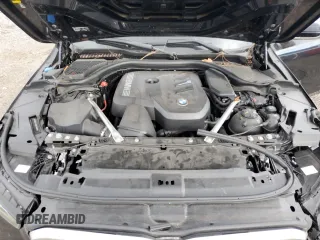 2024 BMW 5 Series 530i with VIN WBA43FJ03RCP86217, listed as a Copart auction lot 46817445 with 27,562 mi miles and Salvage Title. Bid and sale history available at carsss.com. Image 11.