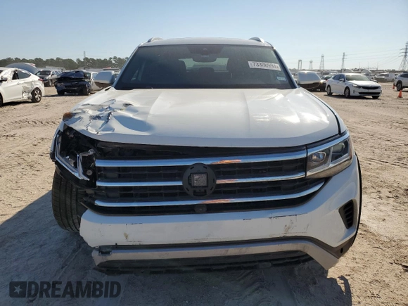 2021 Volkswagen Atlas SEL Premium z VIN 1V2TE2CA1MC204677, wystawiony jako Copart lot #73306994 z przebiegiem 83 188 mil mil oraz Szkoda całkowita • Salvage title. Historia ofert i sprzedaży dostępna na DreamBid. Obrazek 5.