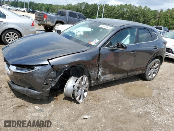 2021 Mazda CX-30 Select with VIN 3MVDMABL5MM209755, listed as a Copart auction lot 53845745 with Not provided miles and Salvage title. Bid and sale history available at DreamBid. Image 1.