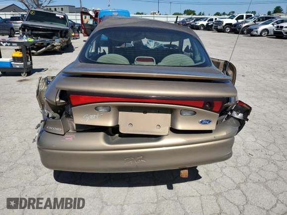1999 Ford Escort Cool z VIN 3FAKP1139XR175530, wystawiony jako Copart lot #57386114 z przebiegiem Nie podano mil oraz Szkoda całkowita • Salvage title. Historia ofert i sprzedaży dostępna na DreamBid. Obrazek 6.