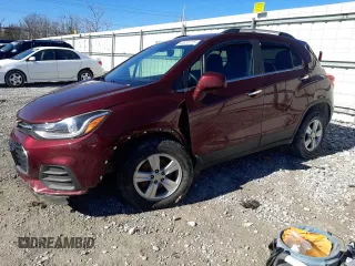 2017 Chevrolet Trax LT with VIN 3GNCJLSB2HL273344, listed as a Copart auction lot 45351275 with 86,257 mi miles and Salvage Title. Bid and sale history available at carsss.com. Image 1.