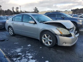 2005 Nissan Maxima 3.5 SE with VIN 1N4BA41E35C875141, listed as a Copart auction lot 45846235 with 185,415 mi miles and Salvage Title. Bid and sale history available at carsss.com. Image 4.