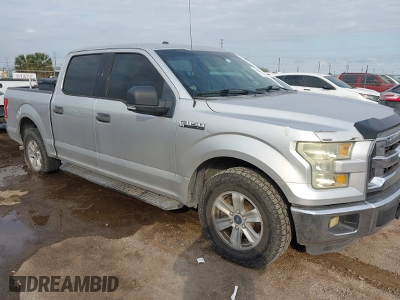 2015 Ford F-150 XLT with VIN 1FTEW1C8XFFD08150, listed as a IAAI auction lot 41645386 with 170,276 mi miles and . Bid and sale history available at carsss.com. Image 1.